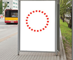 bus stop advertising